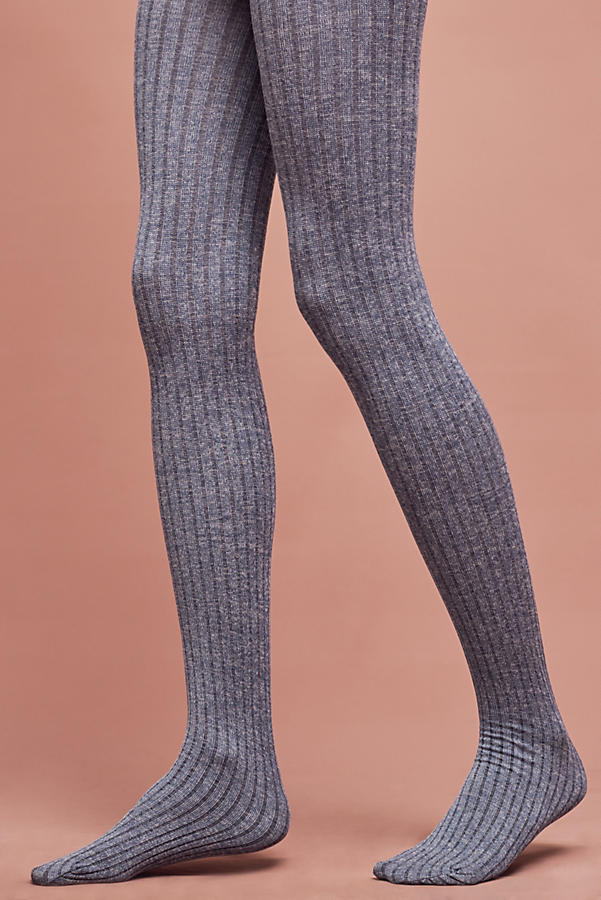 Everyday Ribbed Tights | Anthropologie