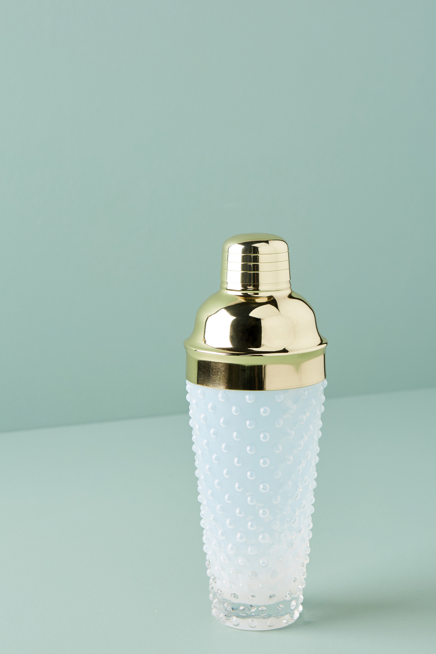 Hobnail Glass Cocktail Shaker Anthropologie