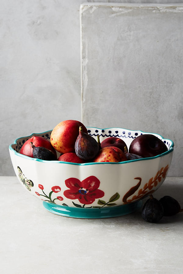 Francophile Serving Bowl