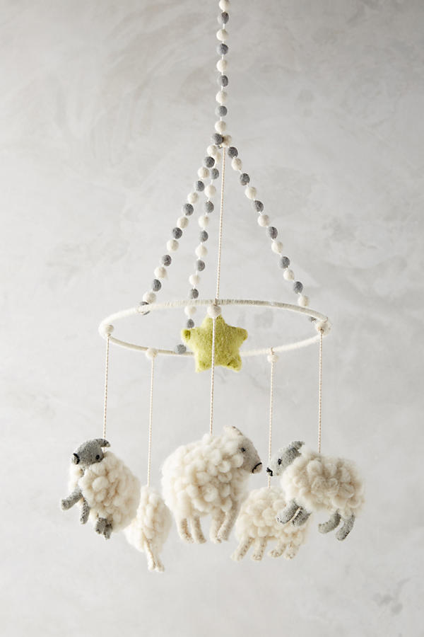 Felted Orbit Mobile