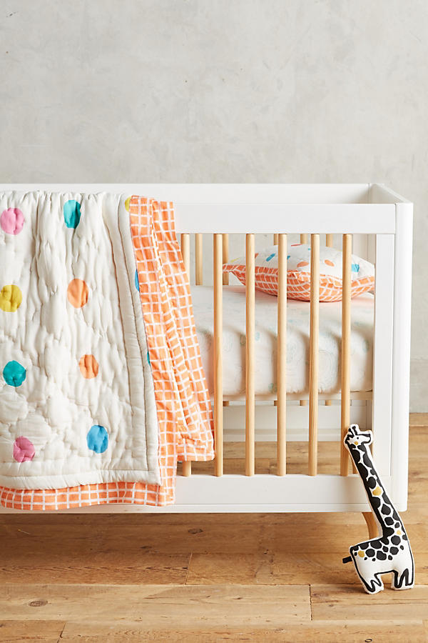 Dotingly Dotted Toddler Quilt & Playmat
