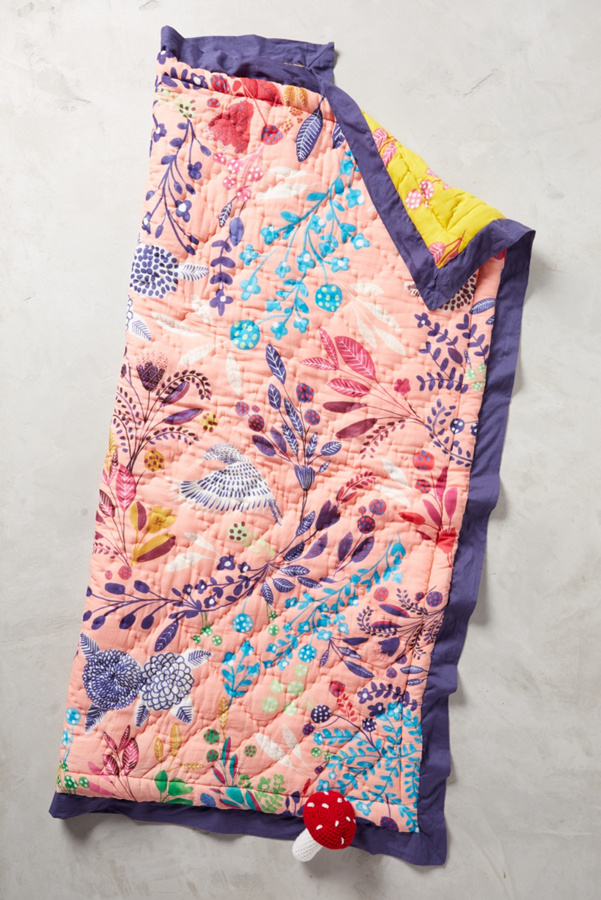 Folkloric Toddler Quilt & Playmat