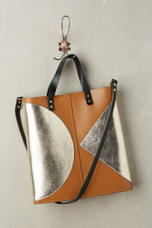 Slide View: 1: Laurel Metallic Tote