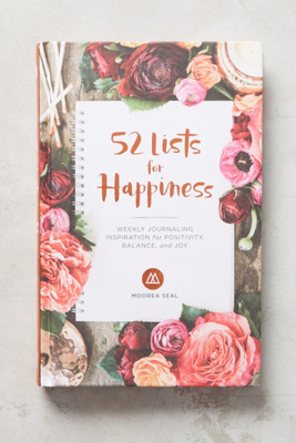 52 Lists for Happiness Journal