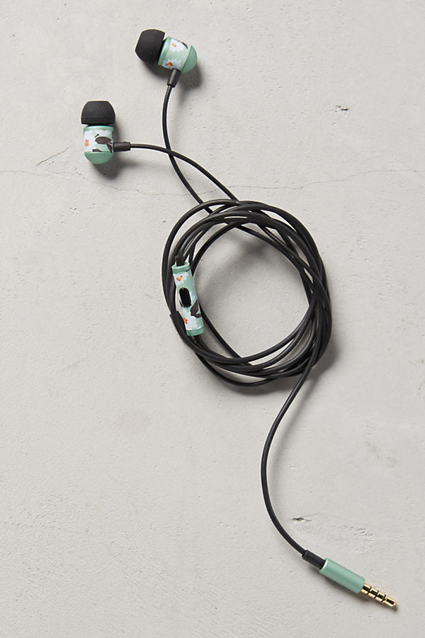 Minted Daisy Earbuds