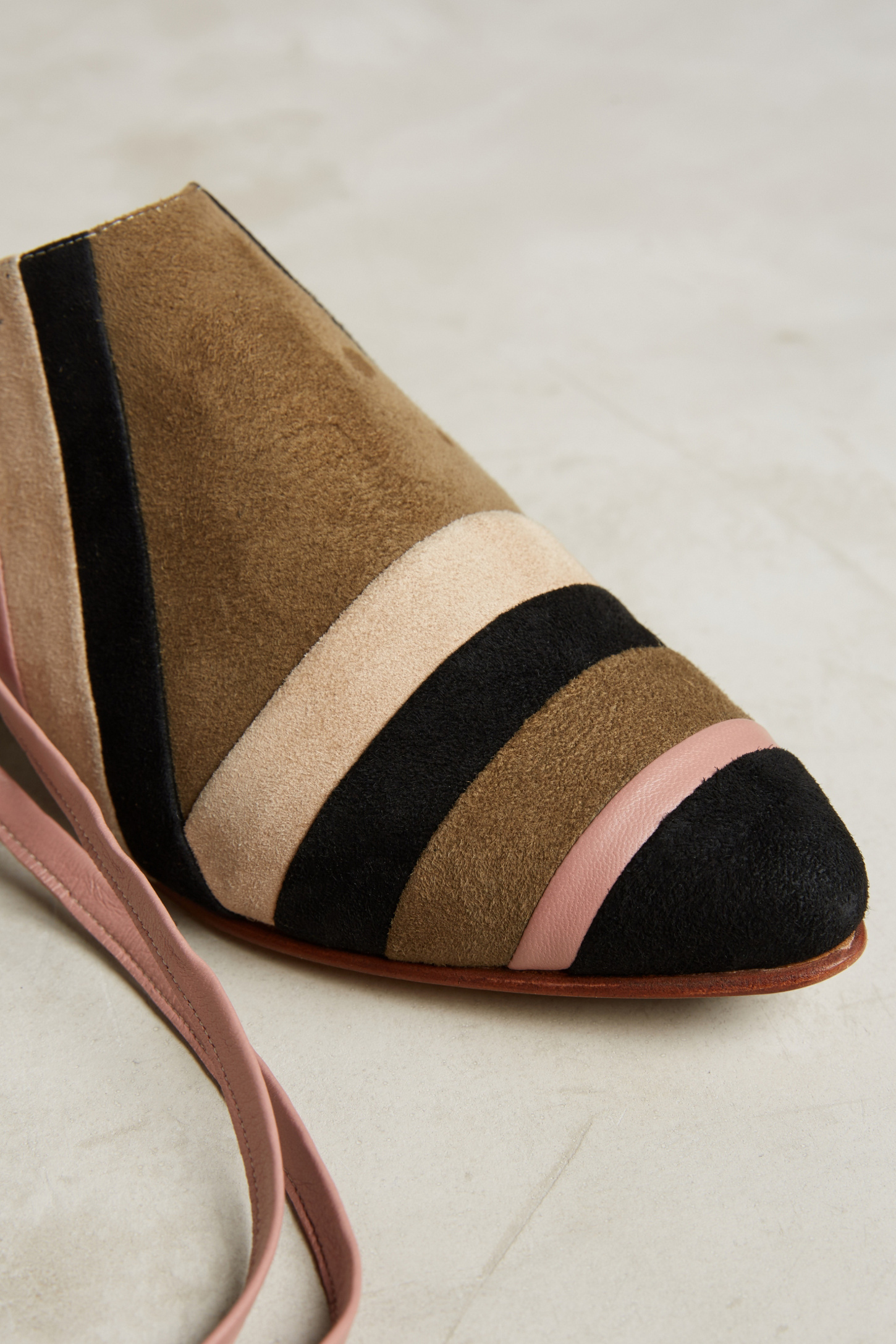 ankle wrap mules