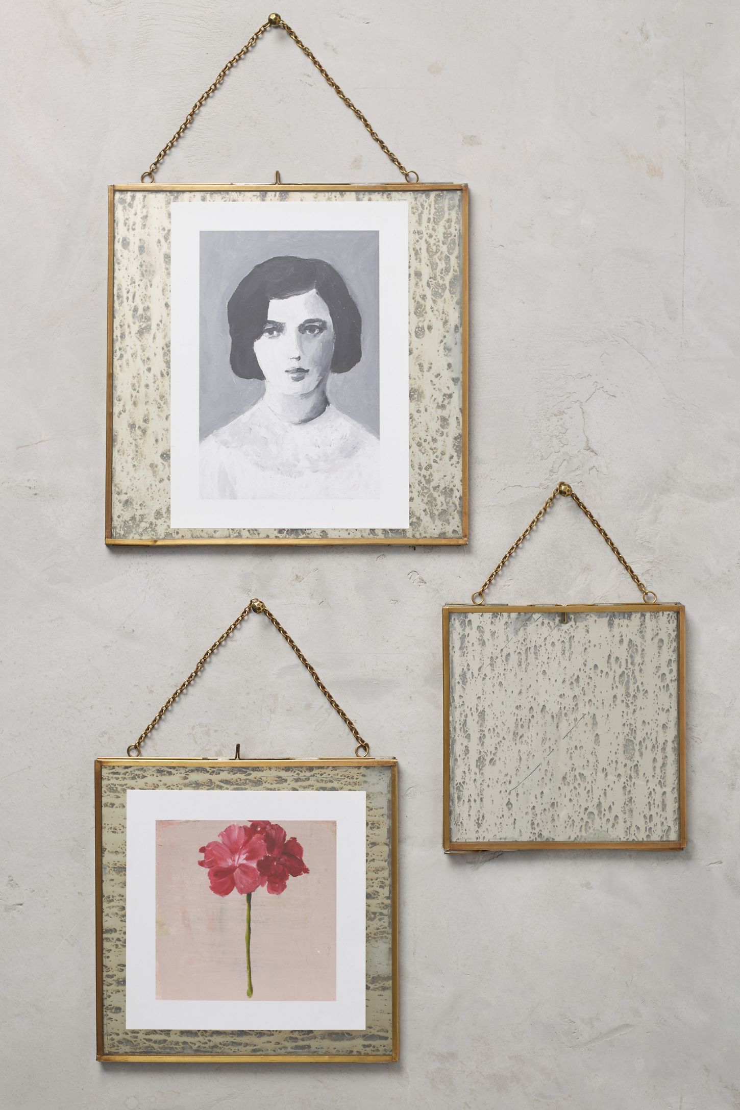 Brass Hanging Picture Frame | Anthropologie