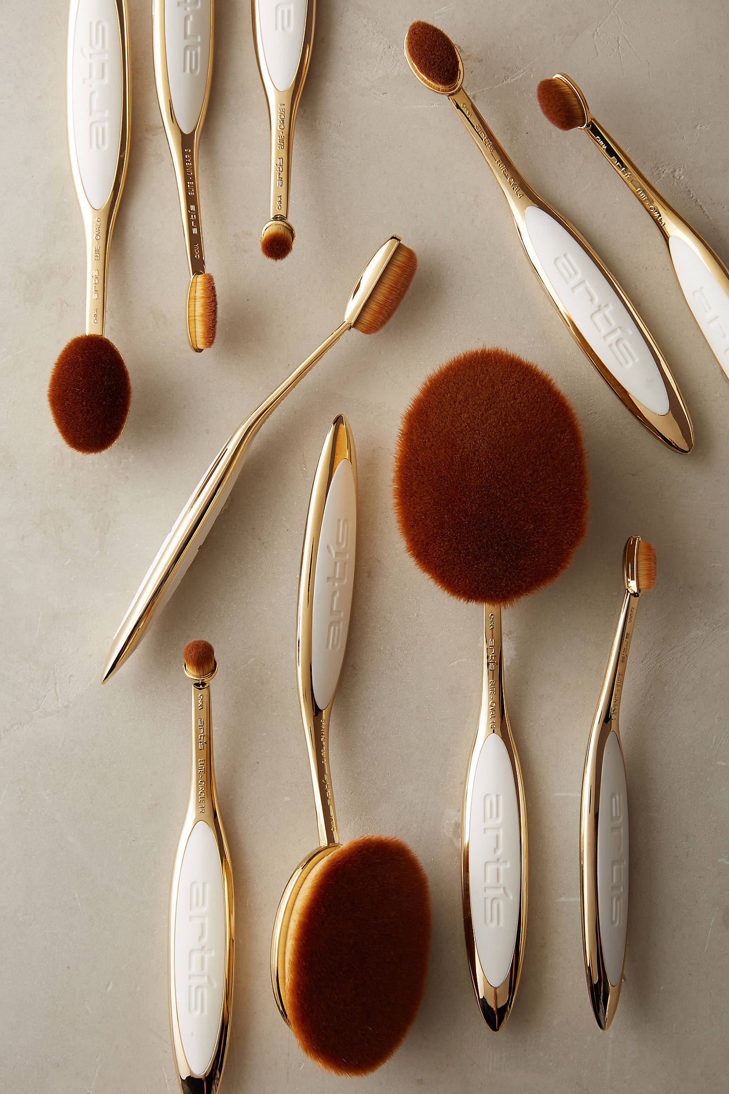 Artis Gold-Plated Ten Brush Set