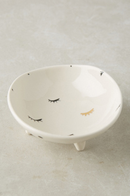 Patterned Ceramic Trinket Dish