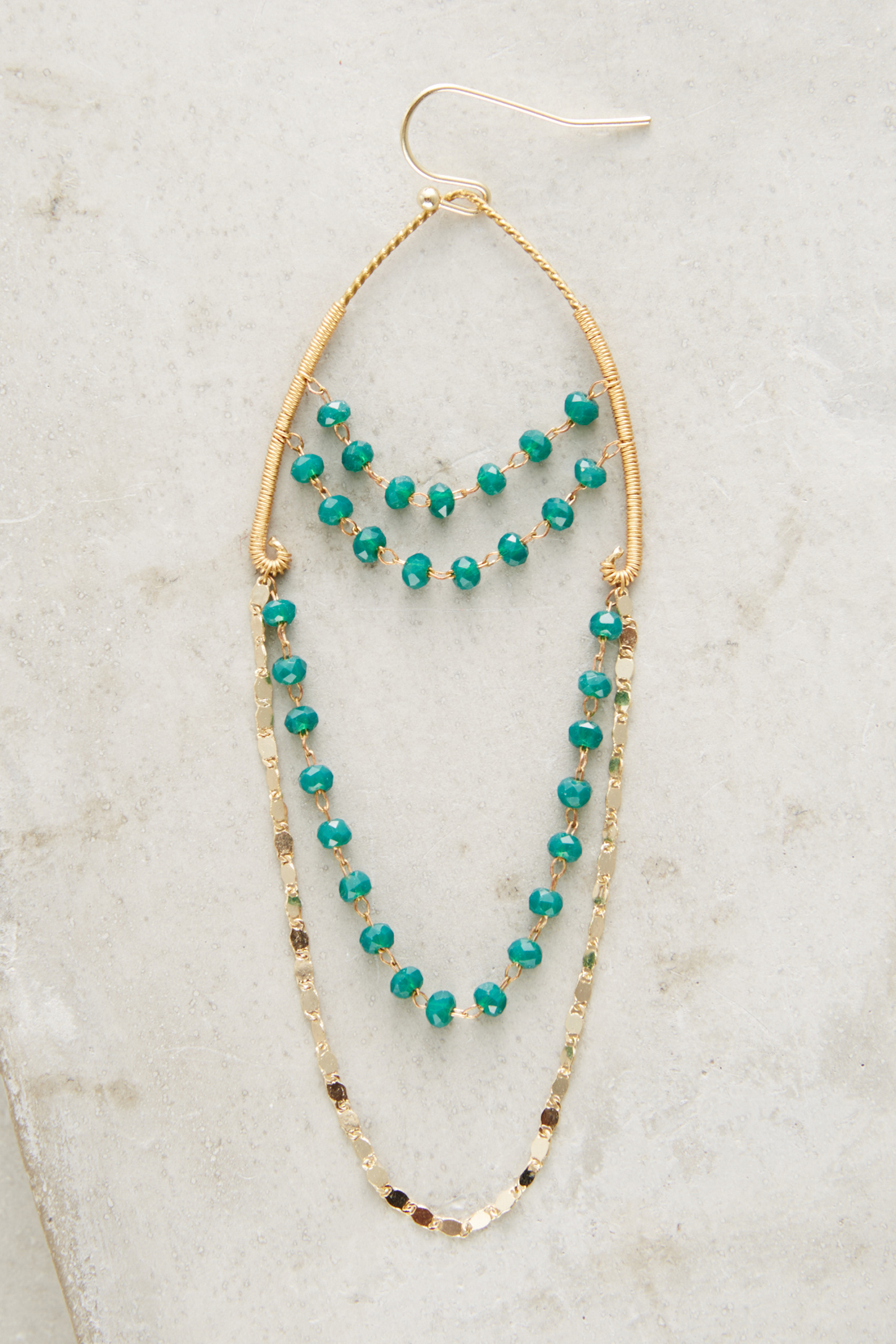 Beaded Chandelier Earrings Anthropologie