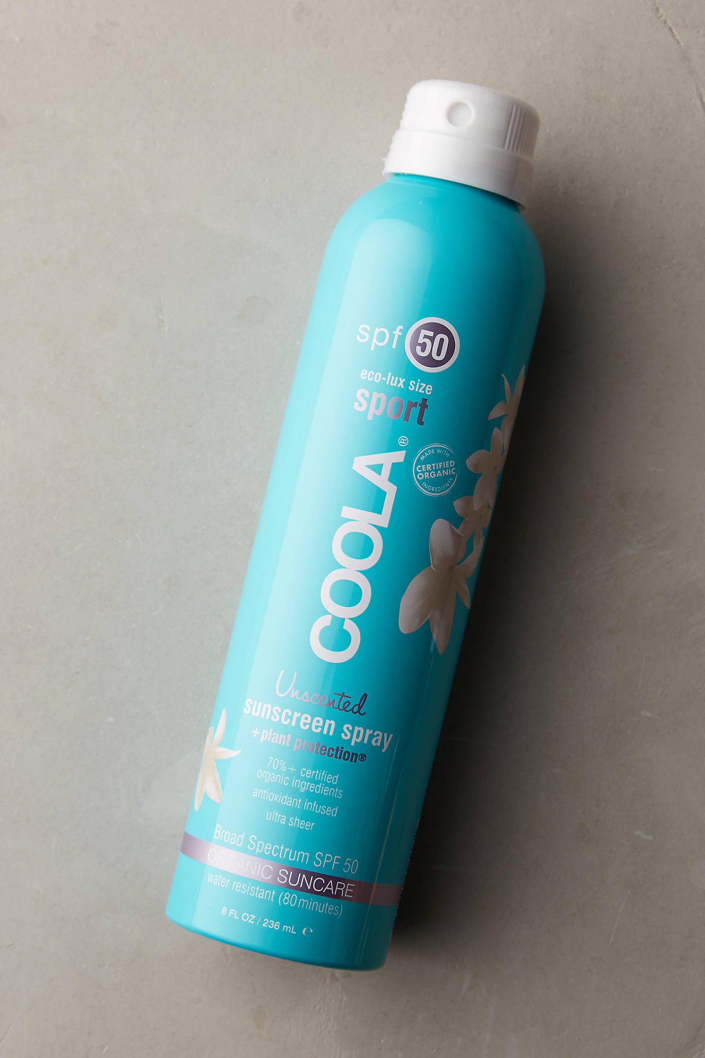 Coola Unscented Sunscreen Spray