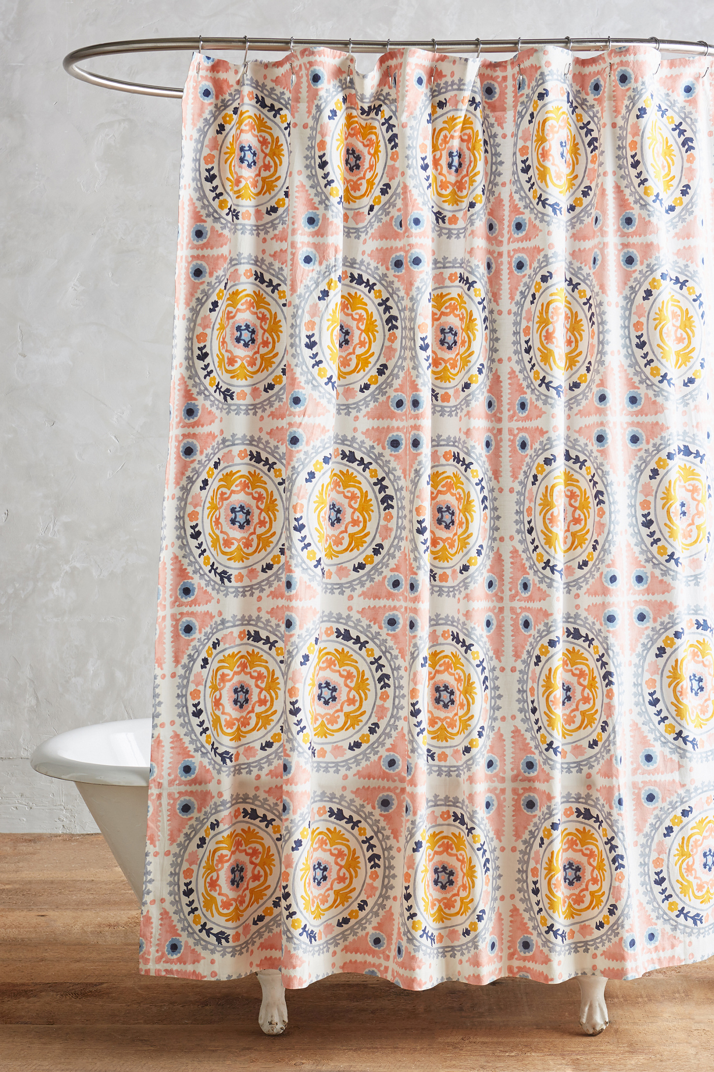 Tegula Shower Curtain | Anthropologie