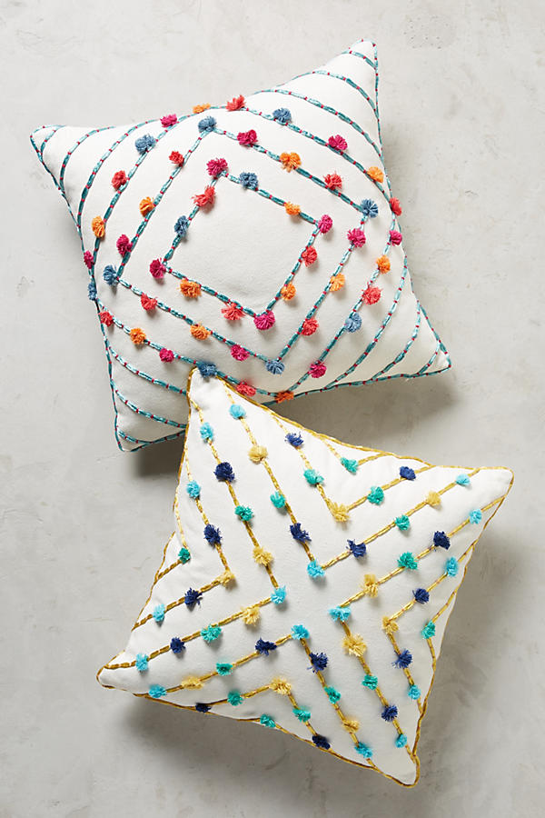 Slide View: 4: Suzette Tasseled Pillow