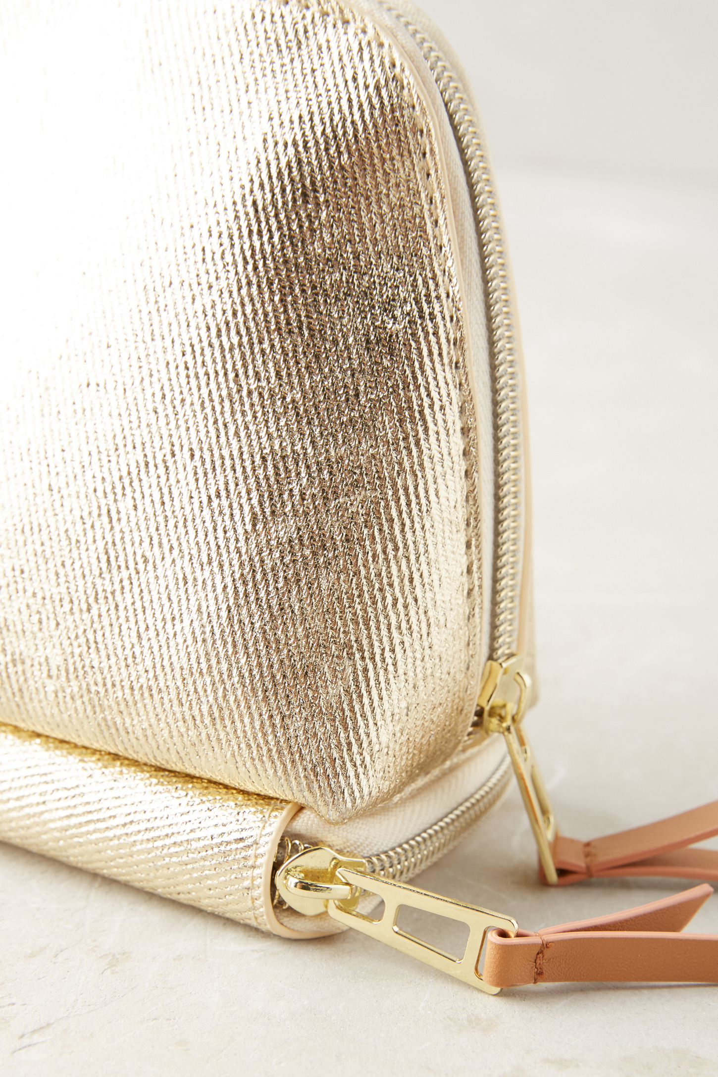 Artist Atelier BottomZip Makeup Bag Anthropologie