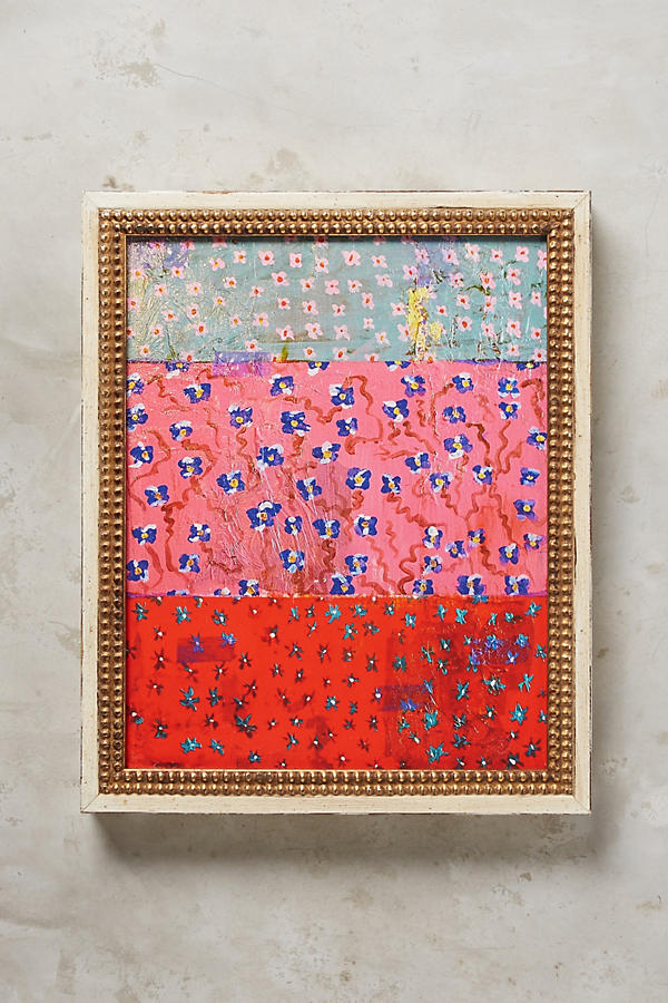 Slide View: 1: Blue Pink Tomato Wall Art