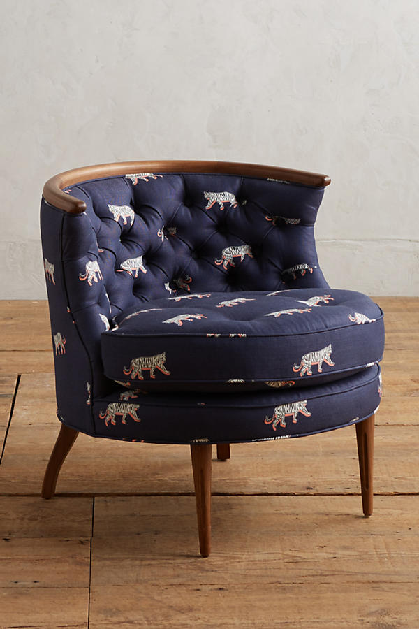 Slide View: 1: Sketched Safari Bixby Chair