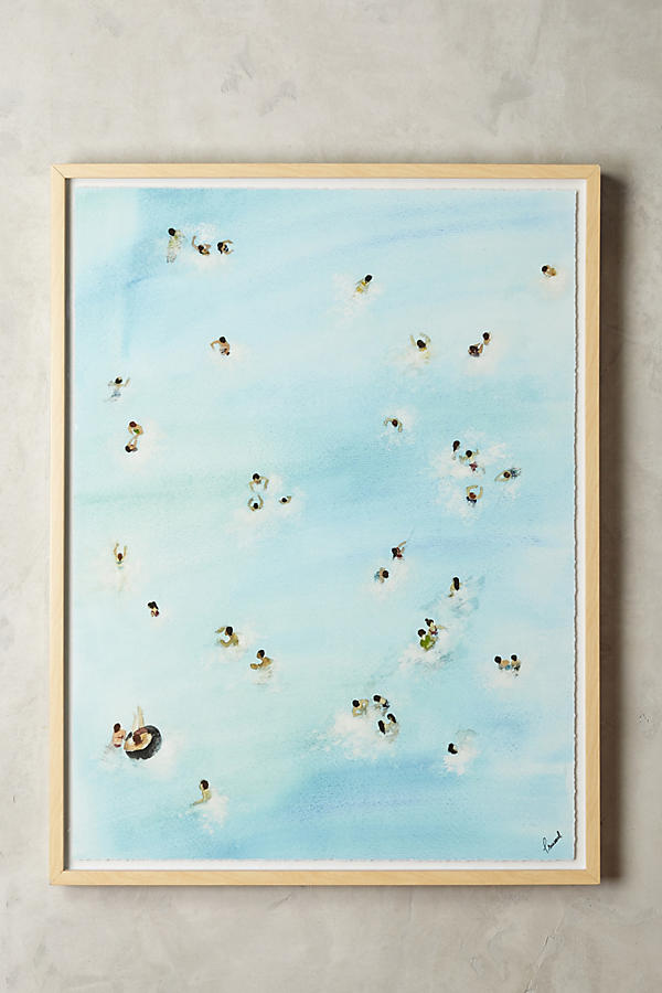 Slide View: 1: Swimming Pool Wall Art