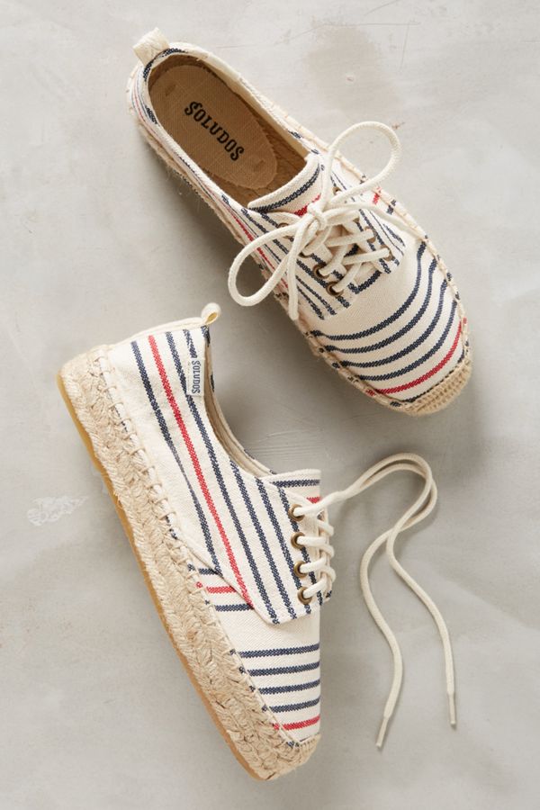 soludos retro stripe sneaker