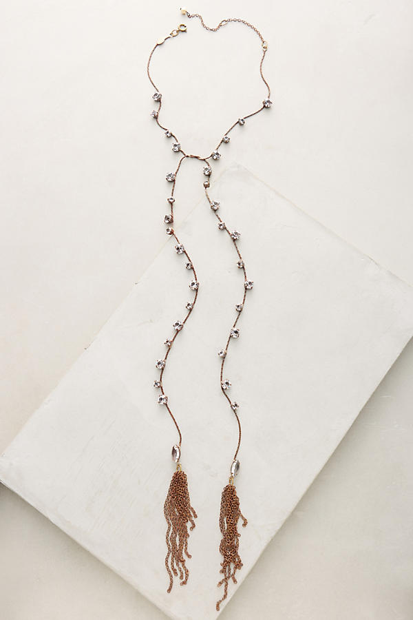 Corinna Lariat Necklace