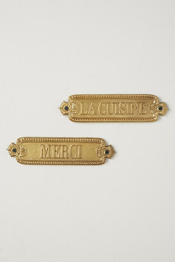 Slide View: 3: French Cottage Sign