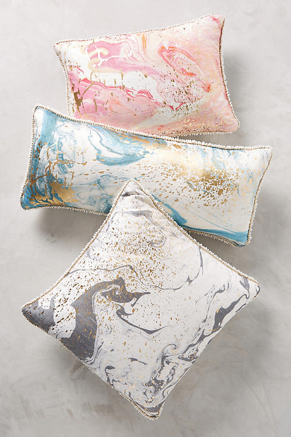 Slide View: 3: Marbled Cosima Pillow