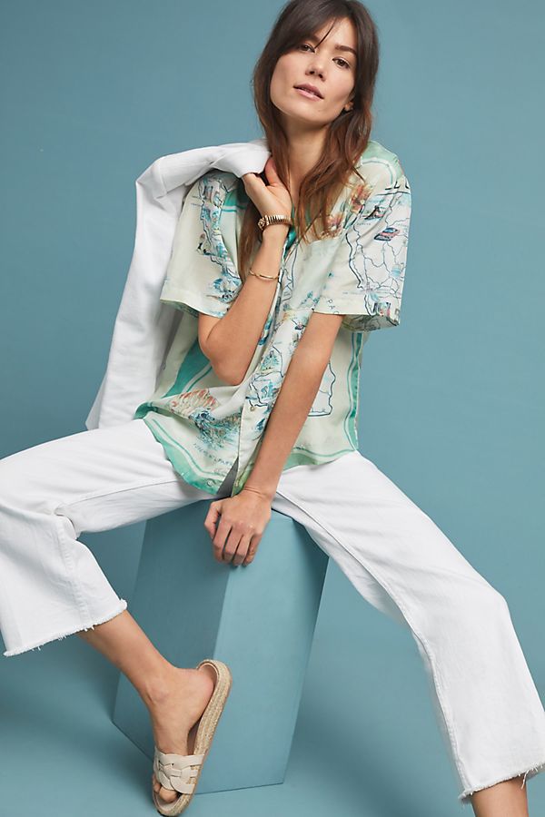 Slide View: 1: Vacation Silk Blouse