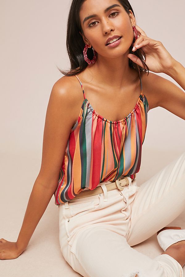 Slide View: 1: Tambora Striped Cami