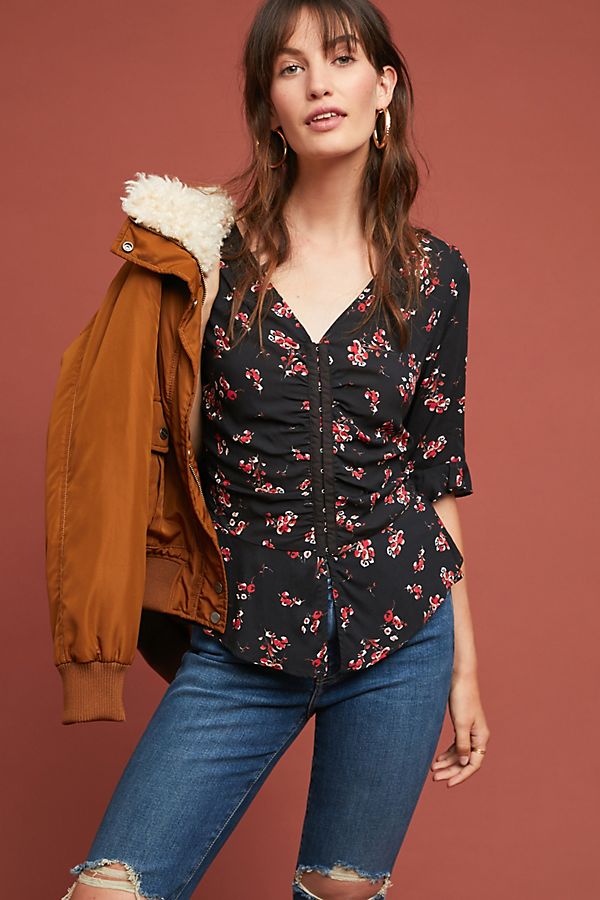 Slide View: 1: Micco Floral Blouse