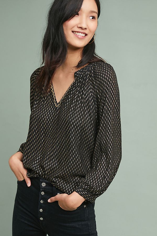 Slide View: 1: Milla Peasant Top