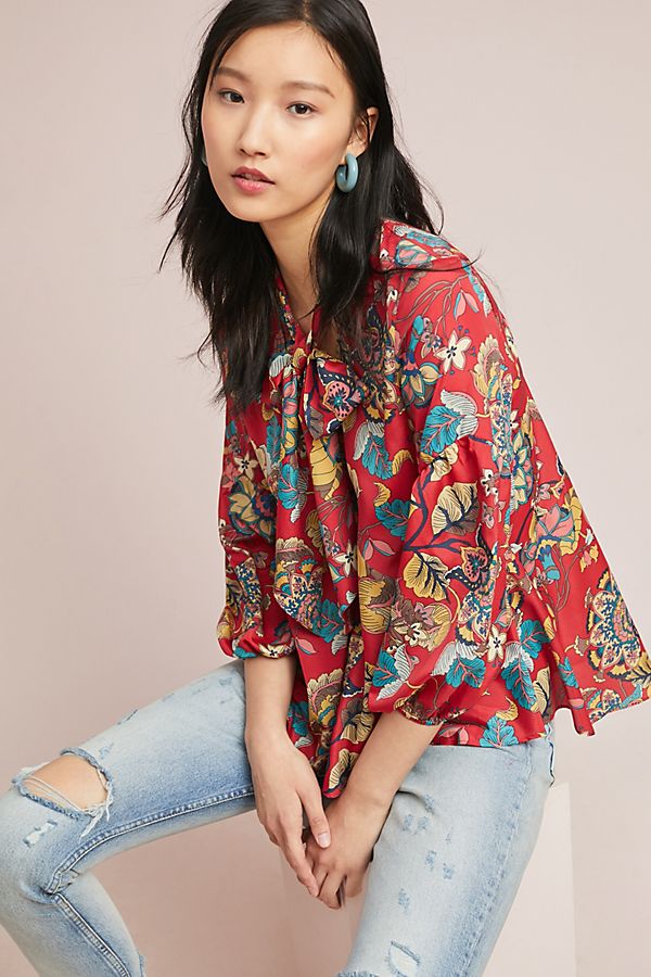 Slide View: 1: Shoshanna Bianca Blouse