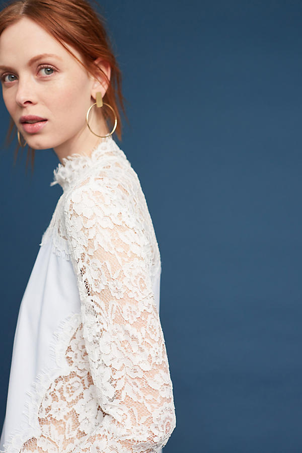 Slide View: 1: Sian Lace Blouse