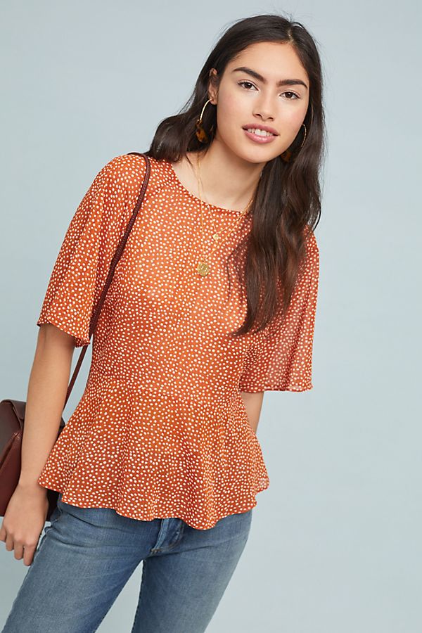 Slide View: 1: Camas Peplum Top