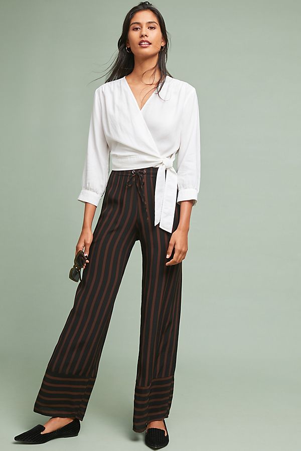 Slide View: 1: Cloth & Stone Wrap Top