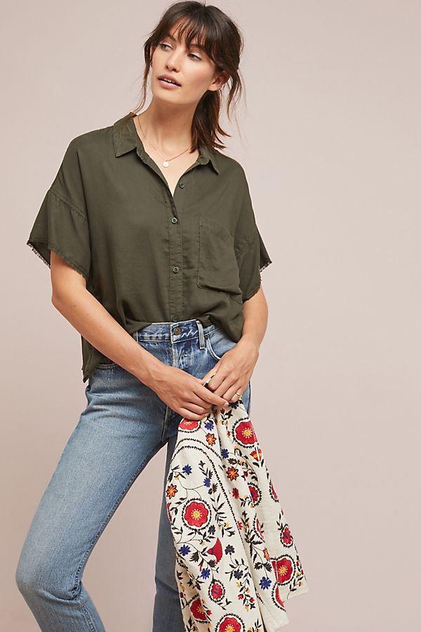 Slide View: 1: Cloth & Stone Mia Buttondown