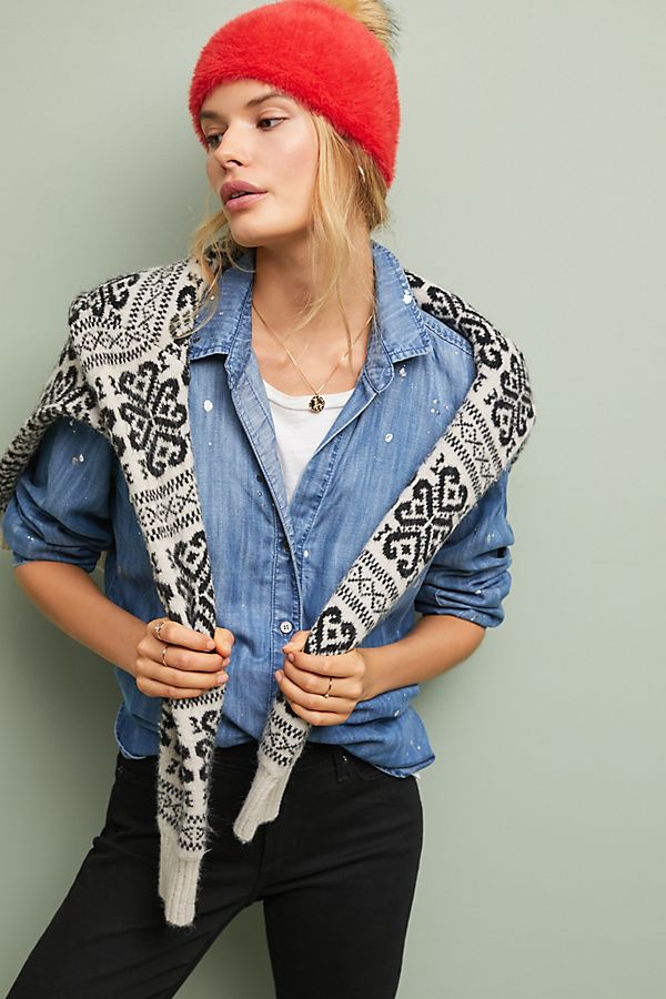Slide View: 1: Cloth & Stone Sunward Chambray Buttondown