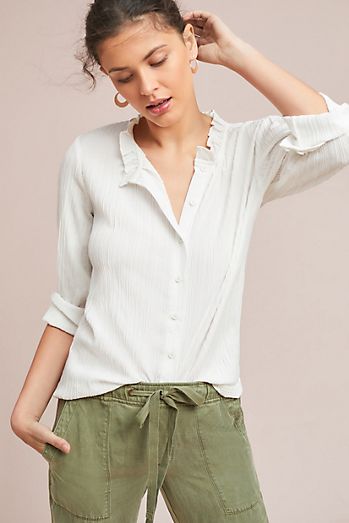 Paladora Textured Buttondown