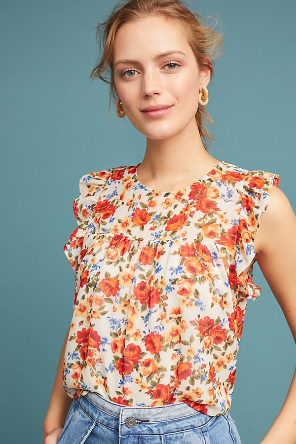 Slide View: 3: Petaluma Floral Tank