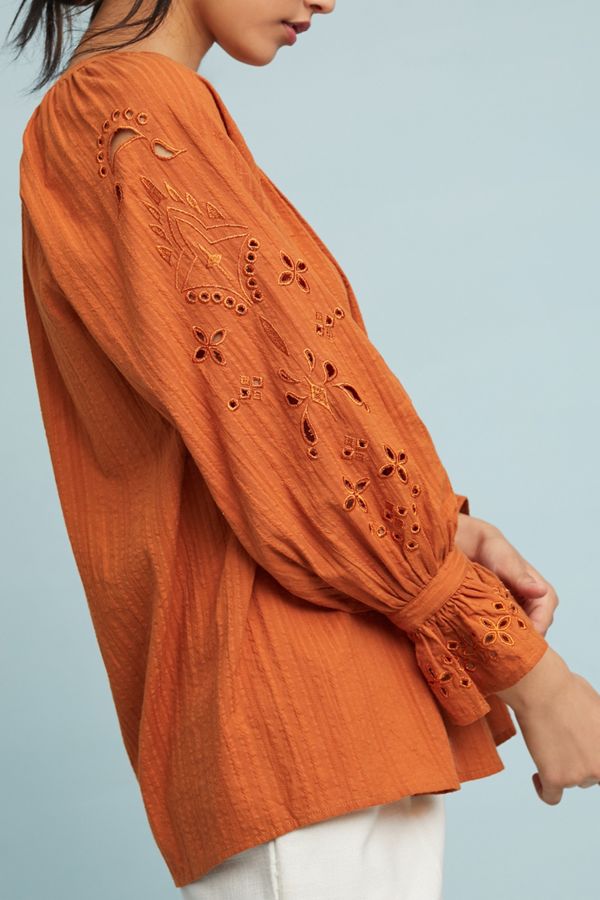 Darby Peasant Top | Anthropologie