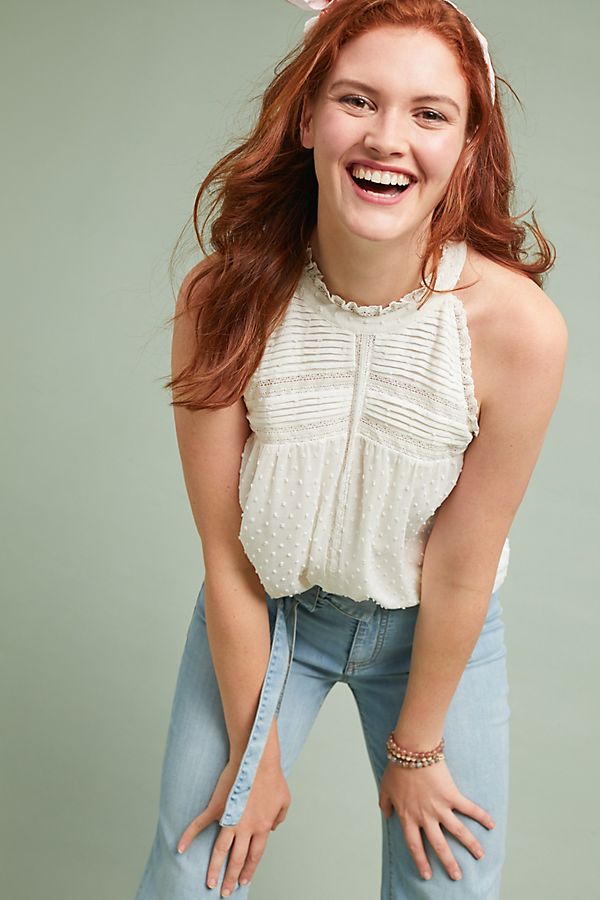 Slide View: 1: Abigail Ruffled Blouse