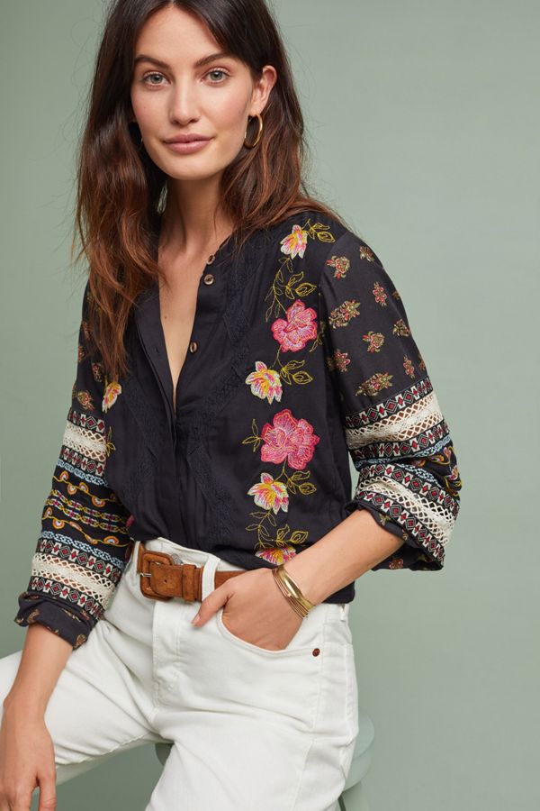 Winona Flower Blouse