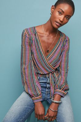 Lisa Striped Blouse