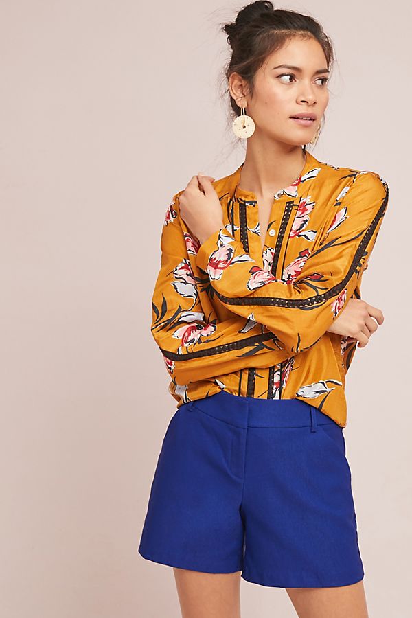 Slide View: 1: Catriona Silk Buttondown