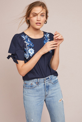 Mollie Embroidered Top
