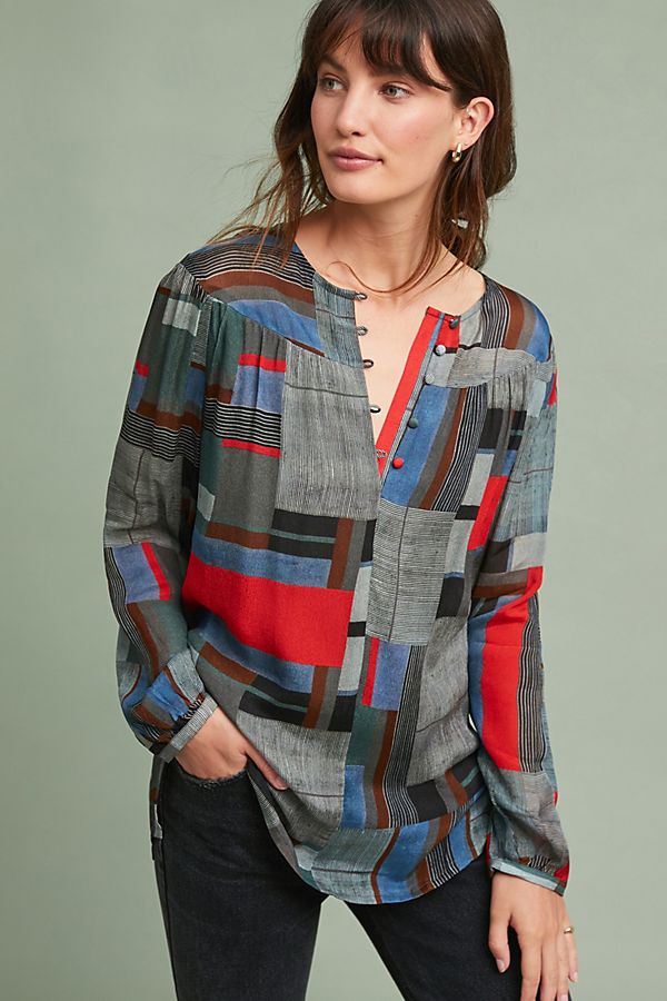 Slide View: 1: Geometric Tunic
