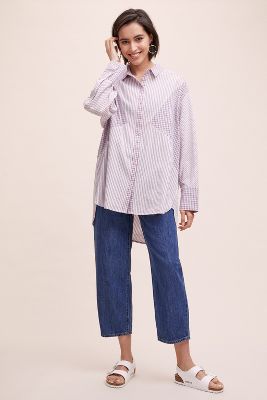 Munthe Eadie Mixed-print Shirt