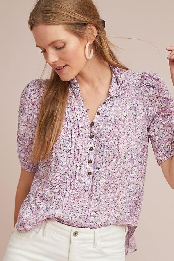Slide View: 1: Susan Henley Blouse