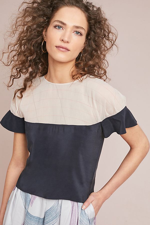Slide View: 1: Coretta Handpainted Blouse