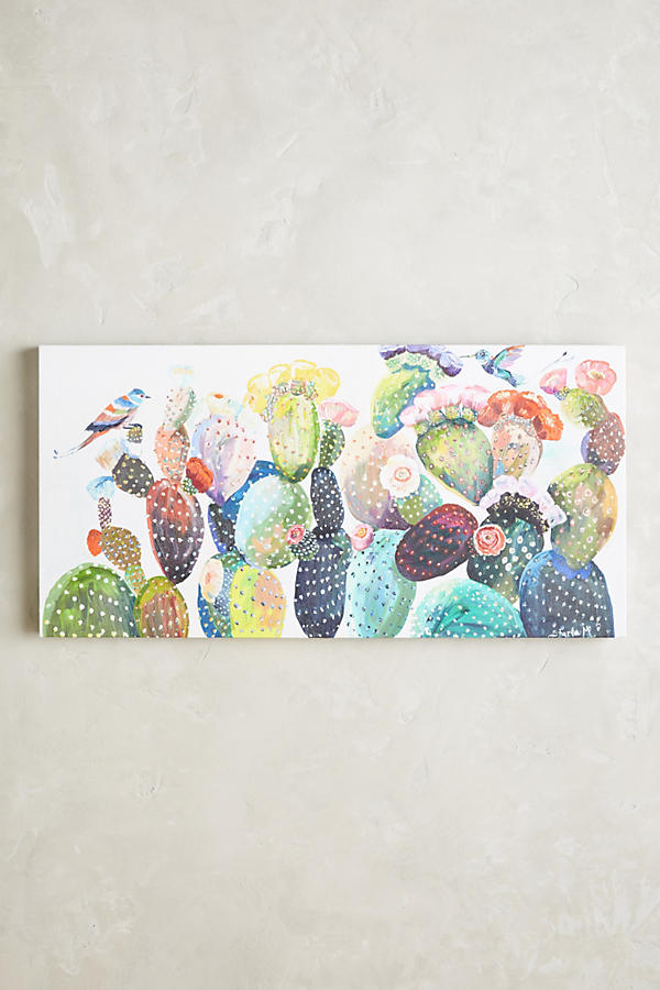Slide View: 1: Cactus Wall Art