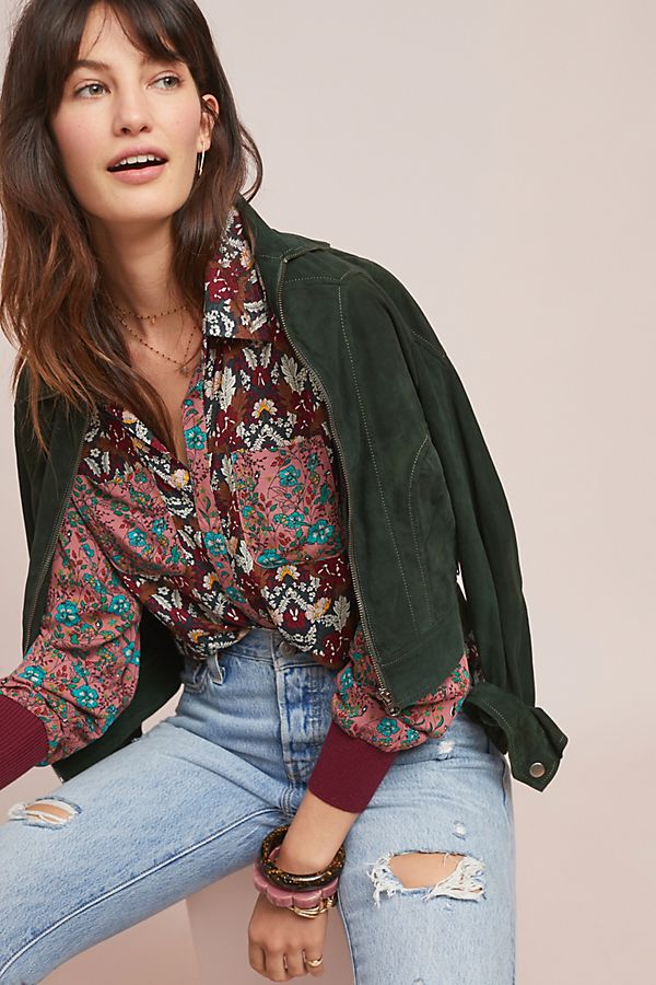 Slide View: 1: Olsen Floral Top