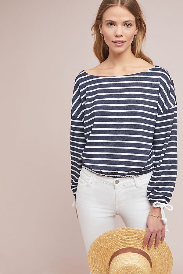 Slide View: 1: Admiral Striped Top